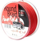 Pletená Šnúra Hell-Cat Round Braid Power Red 1000m Pletená Šnúra Hell-Cat Round Braid Power Red 1000m