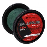 Pletená Šňůra Mikado Silurus 4 X Braid Zelená 300m 0,35mm Pletená Šňůra Mikado Silurus 4 X Braid Zelená 300m 0,35mm