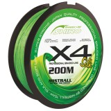 Pletená Šňůra Mistrall Shiro Braided Line X4 200m