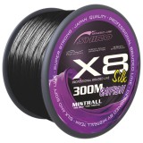 Pletená Šňůra Mistrall Shiro Catfish X8 Black 300m 0,40mm/52,8kg