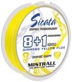 Pletená Šňůra Mistrall Sicata JGS X8+1 150m Žlutá