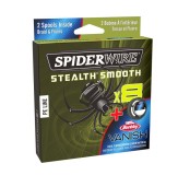Pletená Šnúra s Fluorocarbonom Spiderwire STLTH Smooth8 Green 150m