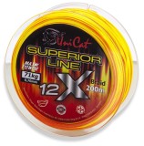 Pletená Šnúra Uni Cat 12 X Superior Line 200m 0,50mm / 51kg