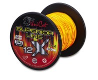 Pletená Šňůra Uni Cat 12 X Superior Line 400m 0,70mm / 71kg