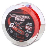 Pletená Šnúra Uni Cat 8 X Vencata Red 200m 0,60mm / 57kg Pletená Šnúra Uni Cat 8 X Vencata Red 200m 0,60mm / 57kg