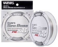 Pletená Šnúra Varivas Avani Sea Bass Max Power PE X8 Stealth Gray 150m