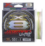 Pletená Šňůra YGK X-Braid Jigman Ultra X8 300m Multicolor #PE1,5 0,205mm/13kg