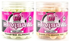 Plovoucí Boilie Mainline High Visual Washed Out Pop-Up 12mm 250ml