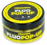 Plovoucí Boilie Mikbaits Fluo Boilie 100ml 10mm Banán Hruška