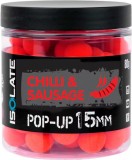 Plovoucí Boilie Shimano Bait Isolate Pop-Up Chilli Sausage 15mm 80gr