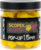 Plovoucí Boilie Shimano Bait Isolate Pop-Up Scopex Liver 15mm 80gr