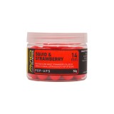 Plovoucí Boilies Avid Squid & Strawberry Pop-Up 14mm 50g Red