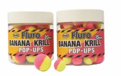 Plovoucí Boilies Dynamite Baits Pop-Up Fluro Two Tone Krill & Banana Plovoucí Boilies Dynamite Baits Pop-Up Fluro Two Tone Krill & Banana