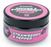 Plovoucí Boilies Mikbaits Feeder Exper Smokers Pop-Up 100ml Jahoda Pepř