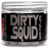 Plovoucí Boilies Munchbaits Dirty Squid Pop-Ups 200ml