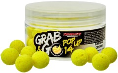 Plovoucí Boilies Starbaits Grab&Go Pop-Up Global 14mm 20gr Banana Cream