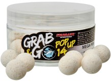 Plovoucí Boilies Starbaits Grab&Go Pop-Up Global 14mm 20gr Mega Fish
