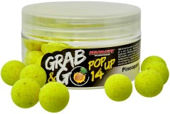 Plovoucí Boilies Starbaits Grab&Go Pop-Up Global 14mm 20gr Pineapple