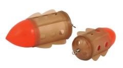 Plovoucí Krmítko Trabucco Airtek Floating Feeder Close vel. M