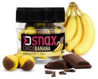 Plovuče Boilies Delphin D SNAX POP Čokolada-Banana 12mm Plovuče Boilies Delphin D SNAX POP Čokolada-Banana 12mm
