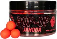 Plovući Boilies Black Carp Pop-Up 15mm 50gr Jahoda