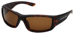 Polarizačný Okuliare Savage Gear Polarized Sunglasses Floating Brown