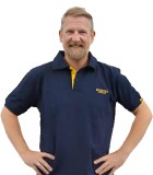 Polokošeľa Sportex Classic s Logom Tmavo Modrá