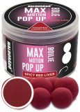 Pop-Up boilies Haldorádó Max Motion Pikantna crvena jetrica 16+20mm 50g