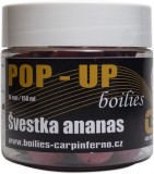Pop-Ups Carp Inferno Pop-Up Boilies 16mm 150ml Ananas & Švestka