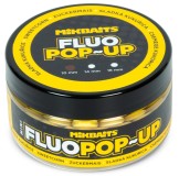 Pop-Ups Mikbaits Fluo Boilie 100ml 10mm Sladká Kukuřice