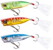 Popper Shimano Bantam World Pop Flash Floating 6,9cm 11gr Popper Shimano Bantam World Pop Flash Floating 6,9cm 11gr