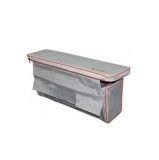 Poťah  Lavičky s Kapsou Kolibri Šedá Poťah  Lavičky s Kapsou Kolibri Šedá