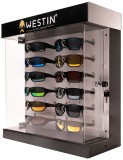 Pouzdro Westin Eyewear Display 12 Crna/Jasna 50x55x25cm