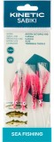 Predvez Kinetic Sabiki Micro Octopus Pink UV