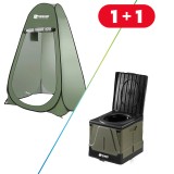 Přenosná Toaleta Holdcarp Portable Toi Big + Hygienický Stan Přenosná Toaleta Holdcarp Portable Toi Big + Hygienický Stan