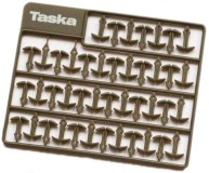 Prodloužené Vlasové Zarážky Taska Zelené Extra long 13mm (93ks) Prodloužené Vlasové Zarážky Taska Zelené Extra long 13mm (93ks)