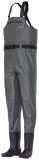 Prsačky Abu Garcia Nylon Chest Waders Dark Grey
