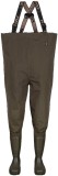 Prsačky Fox LW Lined Waders Khaki Velikost 42 Prsačky Fox LW Lined Waders Khaki Velikost 42
