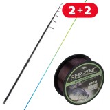 Prút Anaconda Magist Telecarp 3,6m 3,5lb 1+1 + 2x Vlasec Saenger 500m Prút Anaconda Magist Telecarp 3,6m 3,5lb 1+1 + 2x Vlasec Saenger 500m