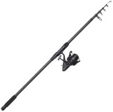 Prút DAM Combo Charger Telecarp 3,60m 3lb + Navijak 5000FS + Vlasec 0,33mm Prút DAM Combo Charger Telecarp 3,60m 3lb + Navijak 5000FS + Vlasec 0,33mm