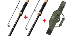 Prut Delphin Armada Carp BlackWay Cork 3,6m 3,00lb 3díl Akce 1+1 + Pouzdro Prut Delphin Armada Carp BlackWay Cork 3,6m 3,00lb 3díl Akce 1+1 + Pouzdro