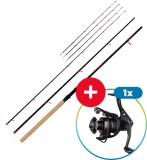 Prut Giants Fishing Fluent MK2 Feeder 3,60m 100gr + Naviják Deluxe FD 4000 Prut Giants Fishing Fluent MK2 Feeder 3,60m 100gr + Naviják Deluxe FD 4000