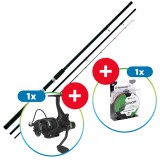 Prút Mikado Golden Lion Ultrafeeder 3,30 m 100gr + Navijak Nexton + Vlasec ZADARMO Prút Mikado Golden Lion Ultrafeeder 3,30 m 100gr + Navijak Nexton + Vlasec ZADARMO