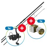 Prut Mikado Intro Carp II 3,60m 3,00lb + Naviják Mikado Nexton + Vlasec Territory Prut Mikado Intro Carp II 3,60m 3,00lb + Naviják Mikado Nexton + Vlasec Territory