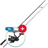 Prut + Naviják Penn Wrath II Labrax Combo 2,13m 10-30gr 2500
