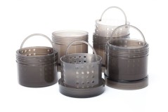 Puzdro na Nástrahy Modular Hookbait Pots Black