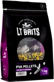PVA Pelety LT Baits 3mm 1kg Halibut & Banana