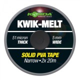 PVA Traka Korda Kwik-Melt 5mm 2x20m PVA Traka Korda Kwik-Melt 5mm 2x20m