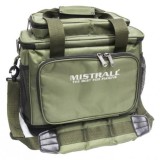 Ribolovna Torba Mistrall s Čvrstim Dnom Zelena 36x22x30cm