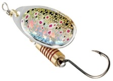Rotačka DAM Effzett Spinner With Single Hooks Trout Hmotnosť 4gr